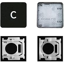 Replacement Individual AP04 Type C Keycaps Keys and Hinge for MacBook Pro 13" 15" 17" A1278 A1286 A1297 Keyboard Keycap Key and Hinge