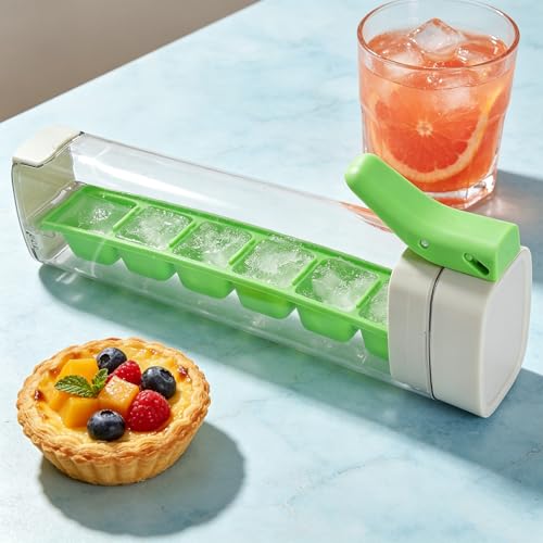 Molde de cubos de hielo con mango y bandeja miniatura 5