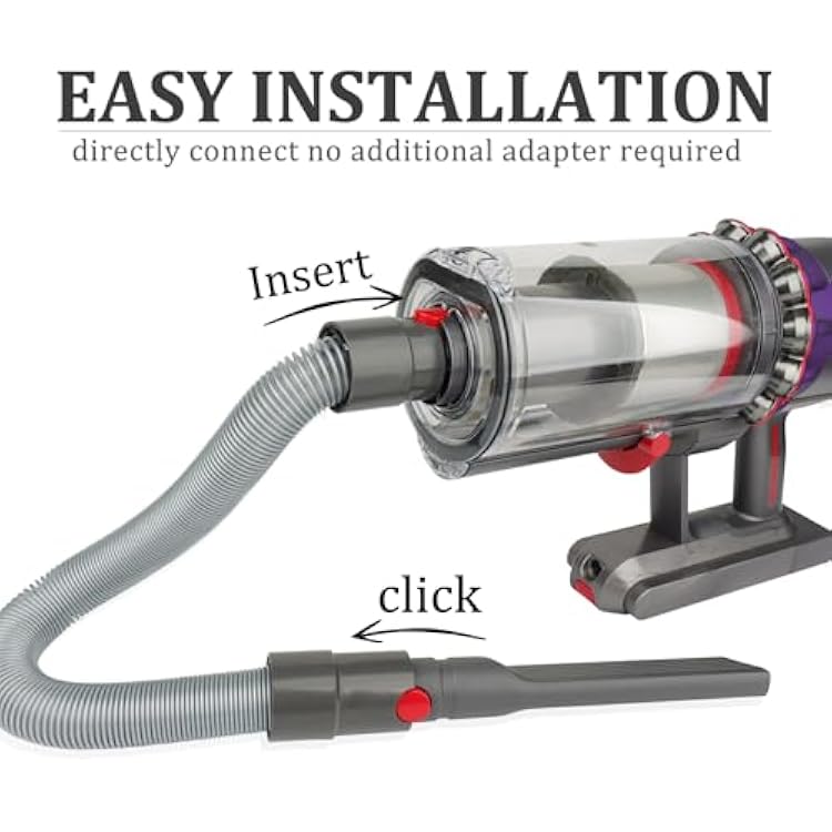 Attachments Kit for Dyson V15 V15s V9 V8 V11 V12 V10 V7 Gen5 Cordless Vacuum Cleaner,Compatible with Detect/Absolute/Outsize/Slim Accessories Replacement Brush Parts
