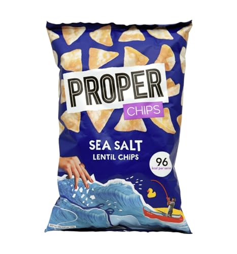 PROPER Lentil Crisps Vegan Gluten Free Snack Packs 1 x 85g
