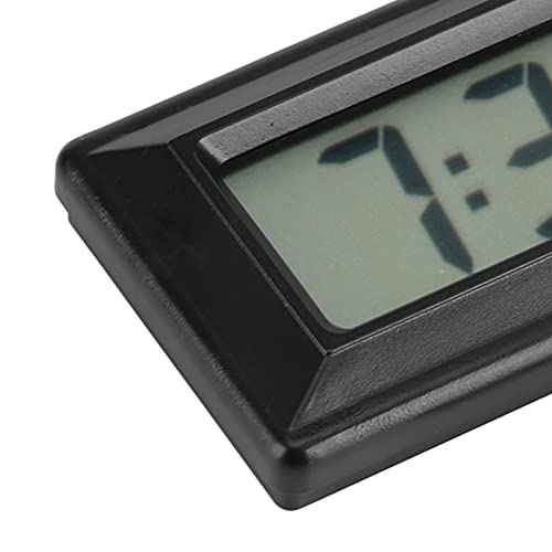 Relógio Digital LCD, Relógio de Painel Instalado No Carro Dígitos Grandes Fáceis de Ler para Classe