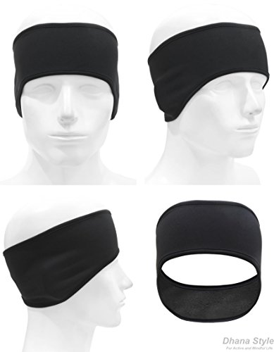 Dhana Style 防寒 防風 ヘッドバンド イヤーマフ 薄手 耳 マフラー スポーツ サーモ イヤー ラップ ストレッチ イヤーウォーマー 耳あて アウトドア 装備 Type:JEA-EZ の商品画像 1