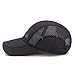 LETHMIK Quick Dry Sports Cap Unisex Sun Hat Summer UV Protection Outdoor Cap Grey
