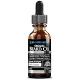 Approved Science® Beard Oil - Promotes Hair Growth and Combats Dryness - With Rosemary and Plum Oils -All Organic Formula - 1 Fl. OZ.