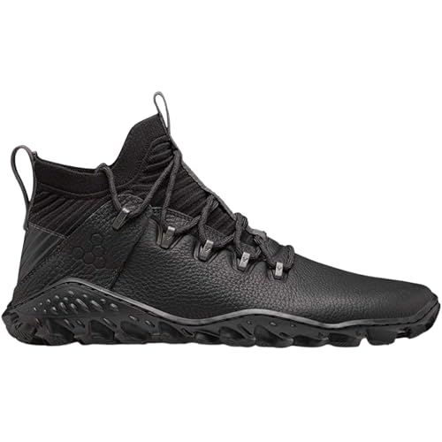 Image of Vivobarefoot Magna Forest ESG, Womens Leather And Wool Hiking Trainers With Barefoot Sole
