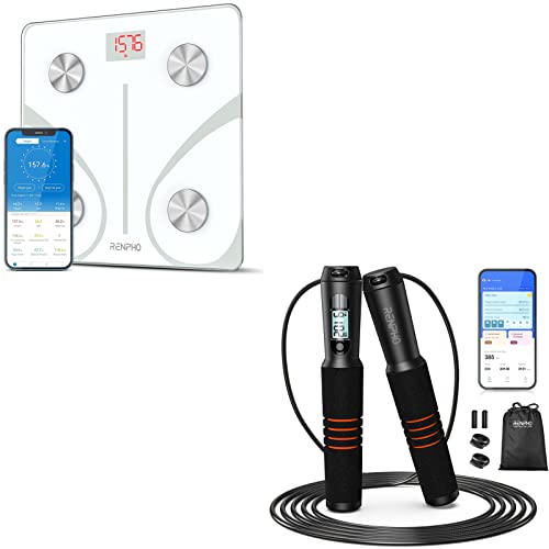 RENPHO Body Fat Scale Smart BMI Scale, Smart Jump Rope - Home Fitness Guru 41Ttg9g qsL. SL500 - Home Fitness Guru