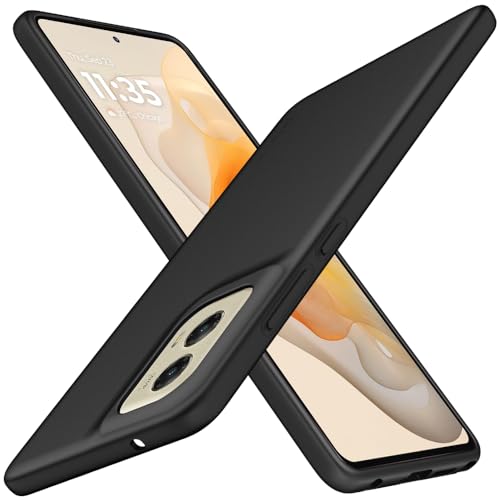 X-level for Moto G Stylus 5G 2024 Case Slim Fit Soft TPU Super Ultra-Thin Matte Finish Coating Phone Back Cover Lightweight Shockproof Protective Cases for Motorola G Stylus 5G 2024 -Black