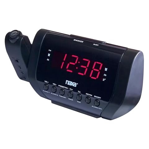 Naxa NRC-173 Projection Dual Alarm Clock Cover
