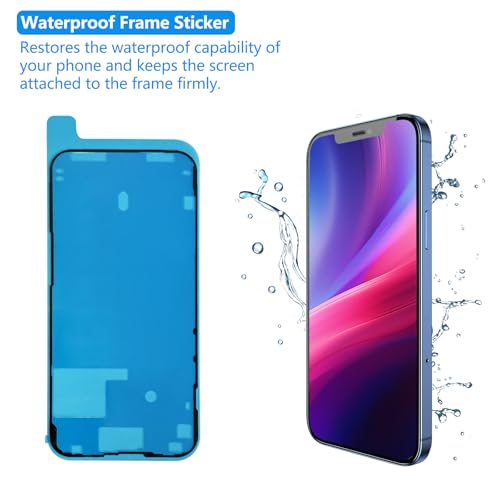 Écran iPhone 14 Pro Max LCD tactile : solution verre brisé et outils A2895 - 5