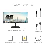 ASUS VA34VCPSR 34" 1440P Curved Monitor
