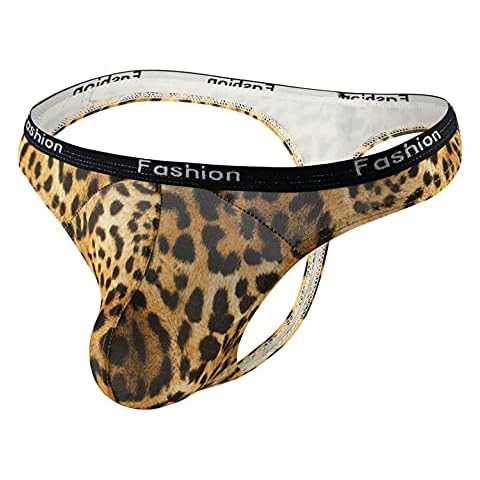 Slip Zhiyao homme motif léopard Cover