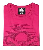fc sankt pauli kinder  FC St. Pauli Shirt/T-Shirt ** Totenkopf Freude pink-schwarz ** KIDS (104)