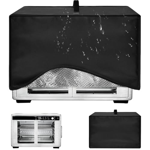 Image of Air Fryer Cover Dust Cover for Gourmia French Door Air Fryer Oven GTF3588S-XL 37 Qt Convection Toaster Oven,18.90 inch*16.14 inch*12.99 inch Heat-Resistant Waterproof Dust-proof Kitchen Appliance Covers