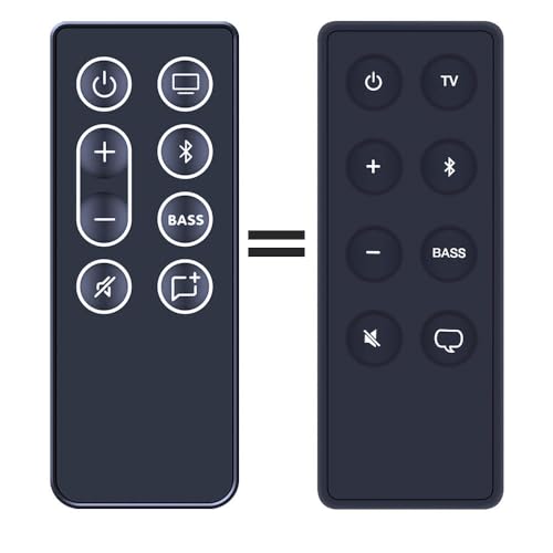 Télécommande Bose Solo haut-parleur TV compatible modèles 842246 885866-1100