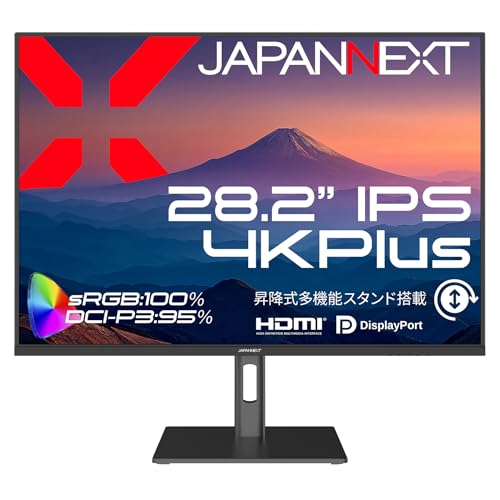 Amazon.co.jp: 【VGP 2026 金賞】JAPANNEXT 28.2インチ IPSパネル搭載