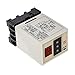 Delay Timer Relay, Digital Delay Timer Relay AH3-DM Dual Mode 0.01S-99H LED Display 12/24/110/220/380V (DC 12V)(DC 12V)