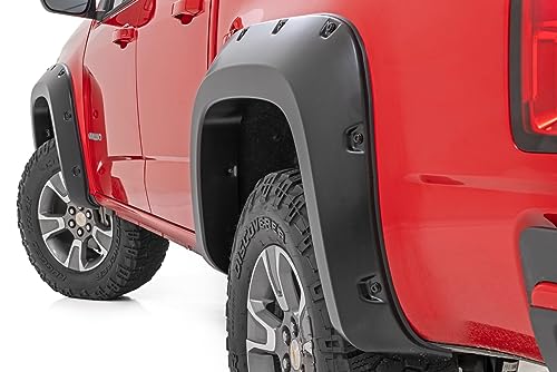 Rough Country Pocket Fender Flares for 2015-2022 Chevy Colorado | 5' - F-C11511A by Rough Country - Used condition - US$282.65