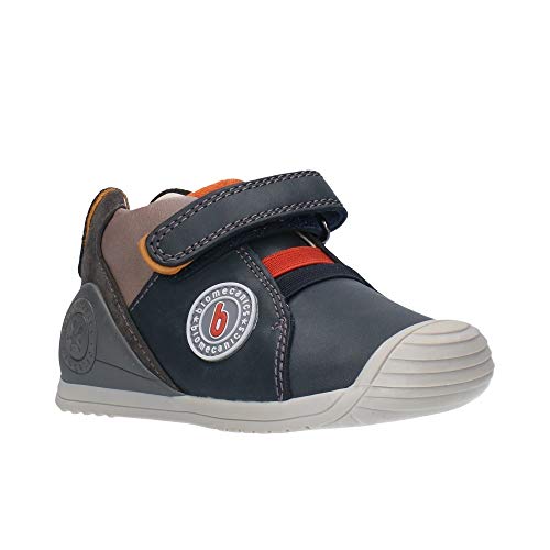 Bottine Biomecanics Garçon chaussure premier pas cuir souple à scratch - 2