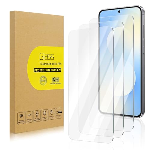 Protecteur d'écran Samsung Galaxy S25 FE pose facile sans bulles ni rayures 9H