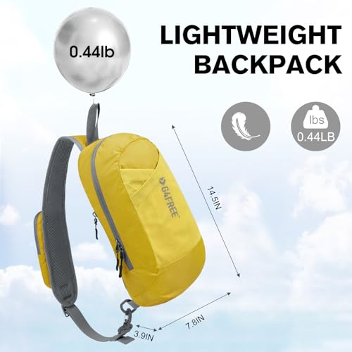 Image of G4Free Sling Bag RFID Blocking Lightweight Crossbody Backpack Chest Shoulder Bag for Travel Sports Running
