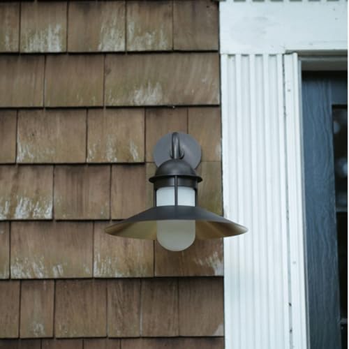 Applique murale extérieure ENGENDER luminaire simple rétro pour cour - 8