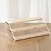 AERVEAL Rack di stoccaggio, Espositore Multiuso Riser Rack Stand Bambole in Legno Trasparente con scaffale a 2/3/4 Livelli