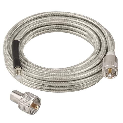 Cable coaxial RG8X de alta resistencia para radio jamón y náutica