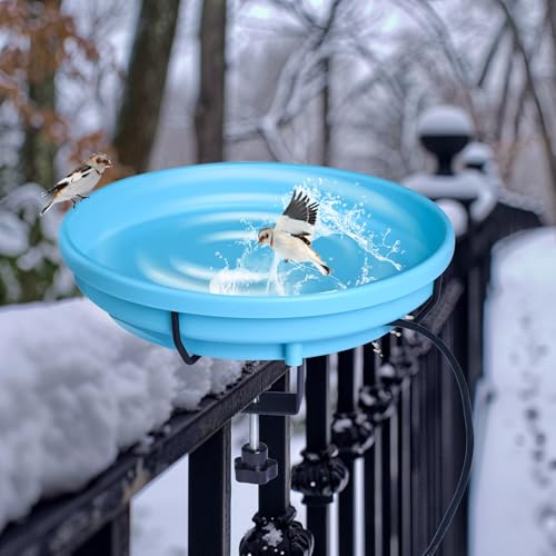 Shaledig Heated Bird Bath, 75W Thermostatically Controlled Birdbath With Stand thumb #1