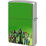 銅製ライターケース フォートナイト アーマー ZIPPO兼用 軽量 登山 キャンプ 小型 防風 シルバー ジッポ交換用外側 誕生日 記念日 プレゼント 防水 電子登山 キャンプ サイクリング