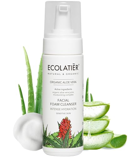 Feminine Wash Sensitive with Almond Oil & Olive Extract – 98.5% Natural, Vegan, pH 5.2 Balanced vaginal wash for woman Dry & Sensitive Skin, Restores Microflora & Moisture, 8.5 Fl Oz – ECOLATIER