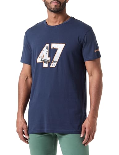 T-Shirt Citroën Type H Bleu Profond en coton taille S pour homme