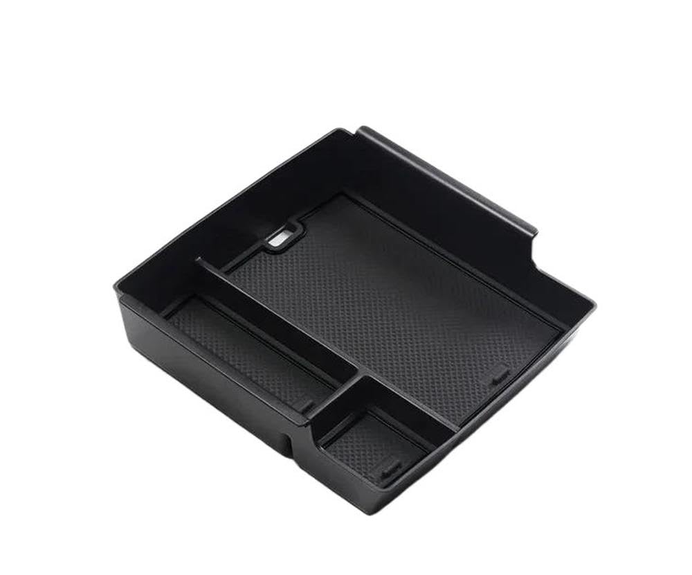 BERTDCX Car Armrest Box Storage Box For Ford Bronco 2024-2025 Car Parts(Black)