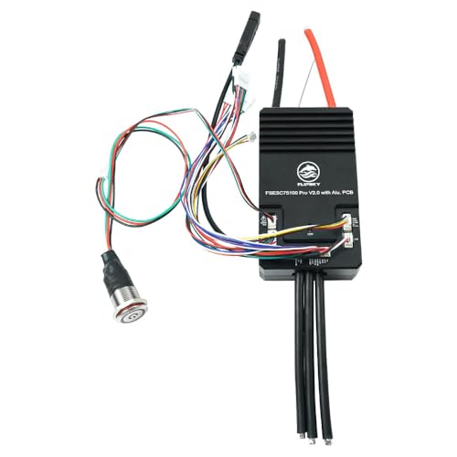 FLIPSKY 75100 Pro V2.0 with Aluminum PCB with Power Button Based on VESC for Electric Skateboard/Scooter/Ebike Speed Controller
