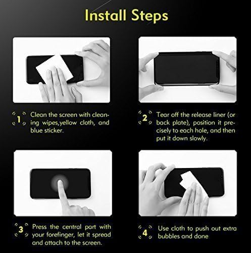 Image of Military-Grade Tempered Glass Screen Protector Compatible for Samsung Galaxy S22 5G / S23 5G with Edge to Edge Coverage and Easy Installation kit (Samsung Galaxy S22 / S23)