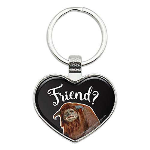 Friend Ludo From The Labyrinth Keychain Heart Love Metal Key