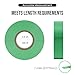 Lichamp 10-Pack Light Green Electrical Tape Waterproof, 3/4 in x 66ft, Industrial Grade UL/CSA Listed High Temp Electrical Tape Green Electric Super Vinyl