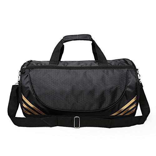 ZumZup Reisetasche Sporttasche Umhängetasche Gepäcktasche Taekwondo Gym Yoga Schultertasche Gold 45 * 25 * 25 cm Cover