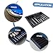SUPVOX Table Chip Tray Family Games Trays Small Serving Tray Poker Chip Holder Poker Table Chips Holder Removable Chip Poker Tray Poker Chips Compartments Dealer Style Black Plastic