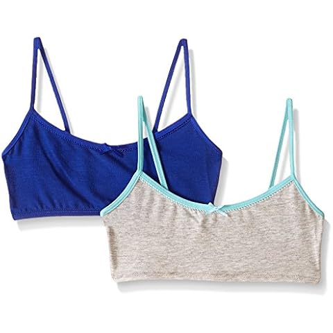 Hanes Girl's Comfortable Crop Top Bralette Pack Cover