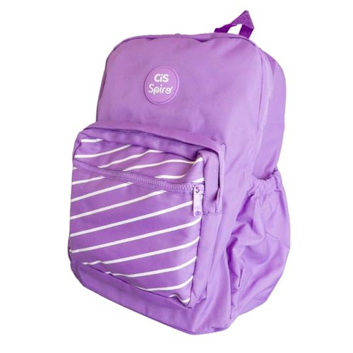CiS Spiro Mochila Escolar Roxa - 1 Unidade