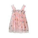 Vestido sin mangas, tirantes para carnaval, lentejuelas, niñas, 1-6 años, luna estrellada, bordado, red, vestido de princesa, vestido de tul ligero, vestido de fiesta aireado, vestido de fiesta fluido