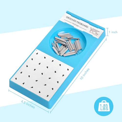 YPCBYNBS Grooved Pegboard for Rehabilitation, Physical Therapy and Occupational Tharepy, Dexterity Test to Improve Visual Motor Coordination & Finger Dexterity - Image 6