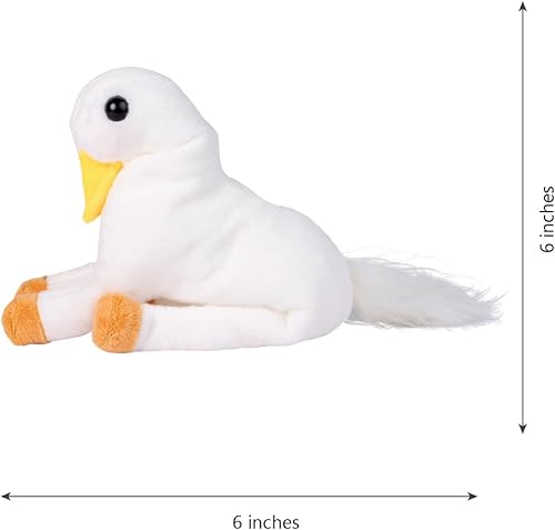 Miniatura 4 de Randimals Mini animales de peluche, mini peluches híbridos de peluche de caballo y pato, lindos peluches para niñas y pequeños animales de peluche