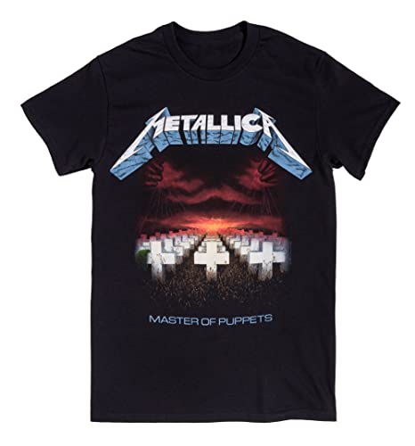 T-shirt Metallica Master of Puppets noir avec impression au dos Rock Off