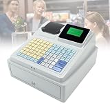 【Registratore di cassa elettronico】 Il registratore di cassa elettronico è realizzato in materiale ABS di alta qualità, garantendo robustezza e durata e una lunga durata. Può essere collegato a bilance prezzatrici, stampanti, macchine per ricevute, lettori di codici a barre e altri dispositivi per soddisfare le vostre esigenze quotidiane.