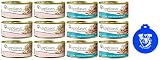Applaws Canned Wet Kitten Food 2-Flavor Variety Bundle: (6) Tuna Fillet in Broth and (6) Chicken Bre