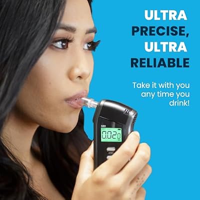 BACtrack S80 Professional Breathalyzer and 100 Breathalyzer Mouthpieces Bundle