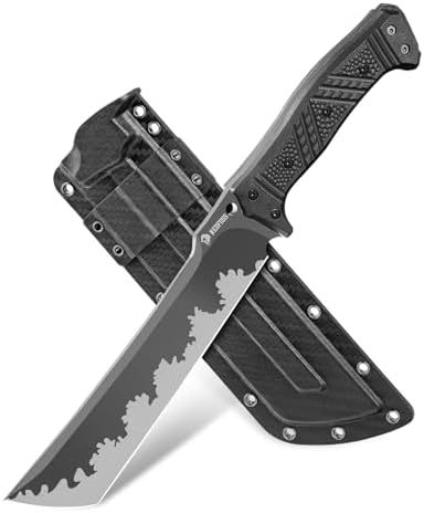 Produktbild von Full Tang Machete Mit Scheide Für Outdoor, Jagd, Camping