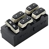 PUENGSI Driver Side Master Power Window Switch Compatible with 2003 2004 2005 2006 2007 2008 Lincoln