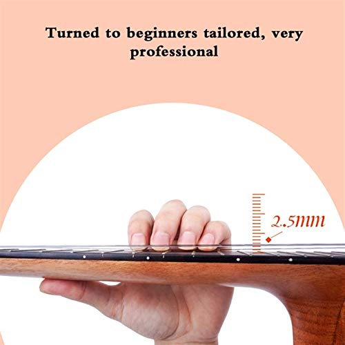 Ukelele Ukulele Beginner Electric Acoustic Concert Ukulele Solid Mahogany 26″ Beginners Starter Kit - Les Beatles, Paul McCartney, John Lennon, RIngo Starr, George Harrison Ukelele Ukulele Beginner Electric Acoustic Concert Ukulele Solid Mahogany 26" Beginners Starter Kit – Image 6